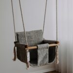 BaBi Baby Swing - Bouclé Night Grey
