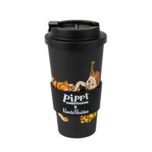 Biodegradable Take-Away Mug Pippi – Black