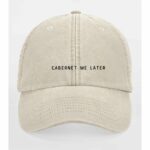 Cabernet Me Later Cap Adult