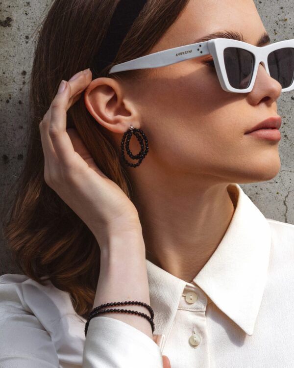 Cherie Boho S Earrings – Rose Gold and Silver