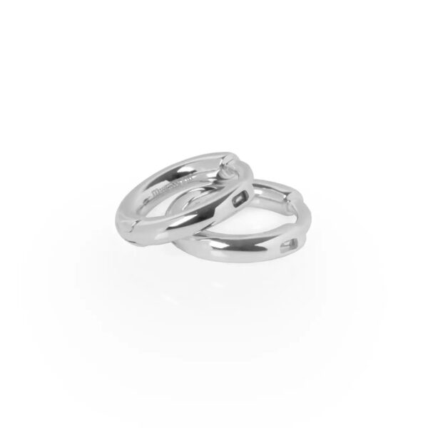 Classy Small Hoops – Rose Gold and Silver