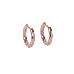 Classy Small Hoops – Rose Gold and Silver