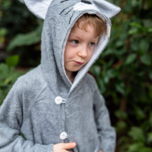 Bamboo Terry Bathrobe CAT – For TODDLERS (Size 82/86-116)