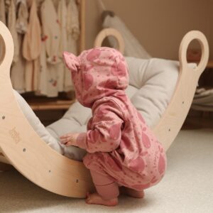 Eared Jumpsuit for Babies and Kids – Pink Lemons