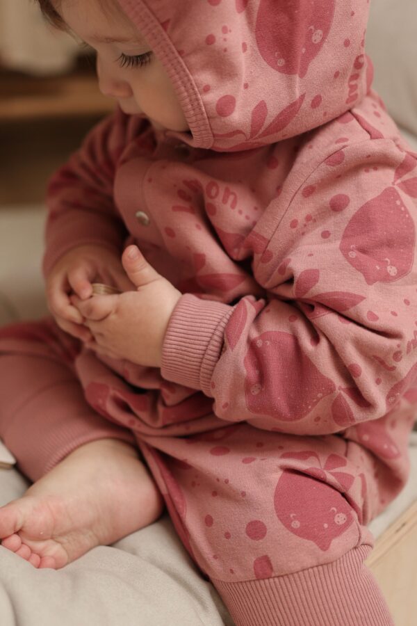 Eared Jumpsuit for Babies and Kids – Pink Lemons