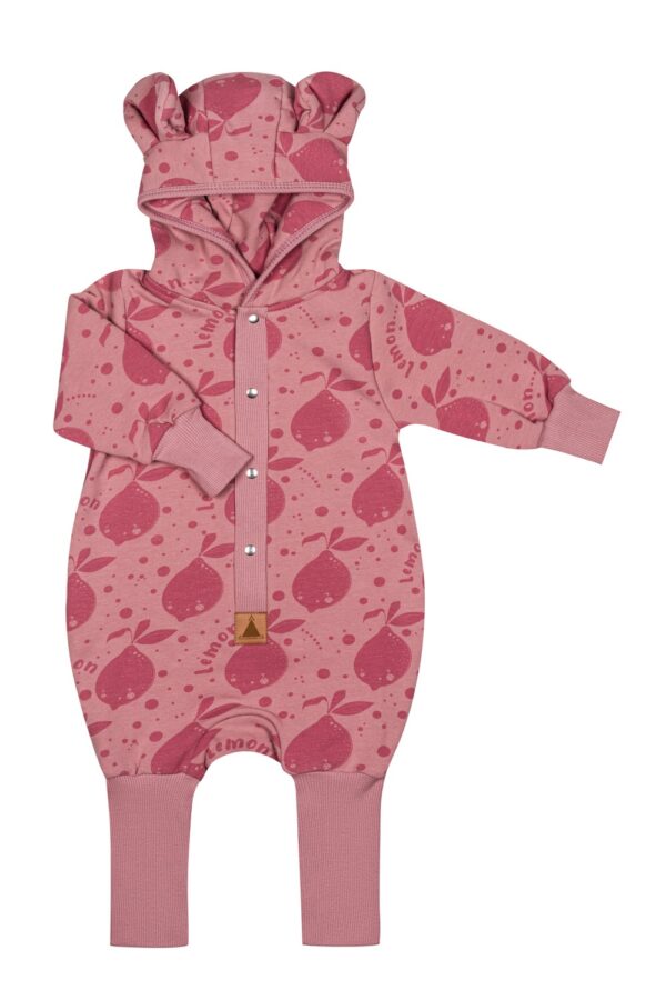 Eared Jumpsuit for Babies and Kids – Pink Lemons