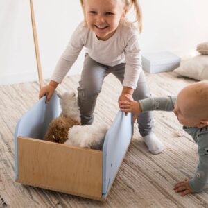 Kids Toy Storage Box on Wheels – Whale