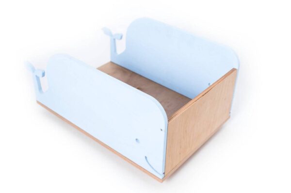 Kids Toy Storage Box on Wheels – Whale