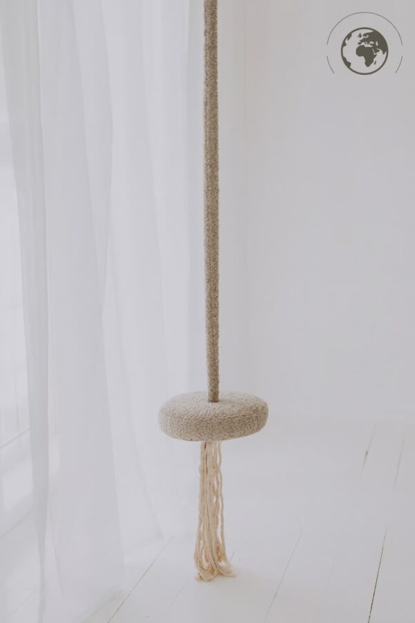 HopOn Swing – Bouclé Pearl White