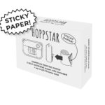Hoppstar 3x Paper Rolls – White, Self Adhesive