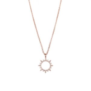 Illumi ZC Sun Pendant Necklace