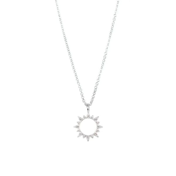 Illumi ZC Sun Pendant Necklace