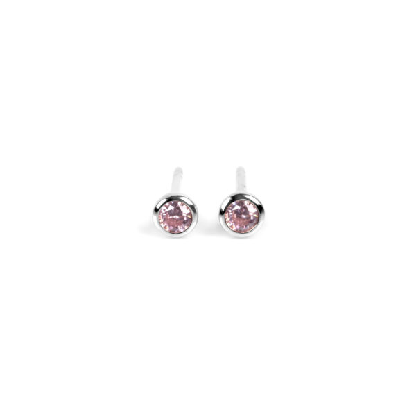 Illumi Stud Earrings – Rose Gold and Silver