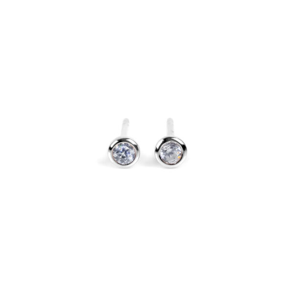 Illumi Stud Earrings – Rose Gold and Silver