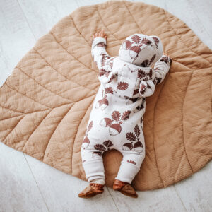 Eared Jumpsuit for Babies and Kids – Acorns on Sand