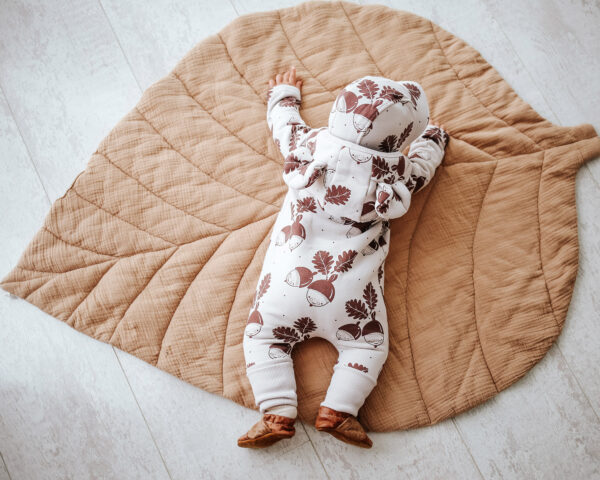 Eared Jumpsuit for Babies and Kids – Acorns on Sand
