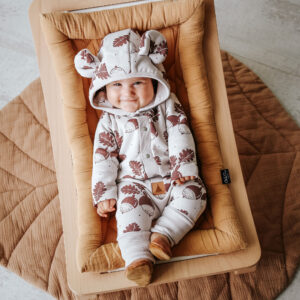 Eared Jumpsuit for Babies and Kids – Acorns on Sand