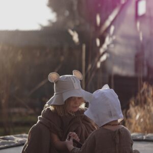 Kids Hat with Ears – Beige
