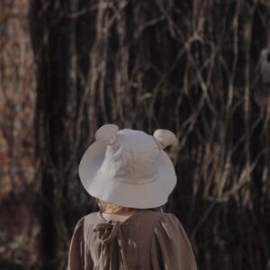 Kids Hat with Ears – Beige