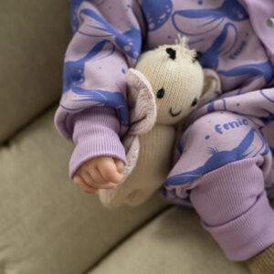 Eared Jumpsuit for Babies and Kids – Lilac Fenio