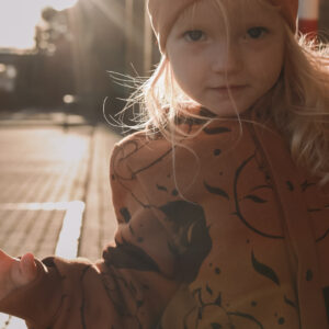 Eared Jumpsuit for Babies and Kids – Cinnamon Squirrel
