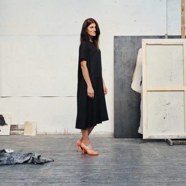 Linen Speedwell Dress – Black