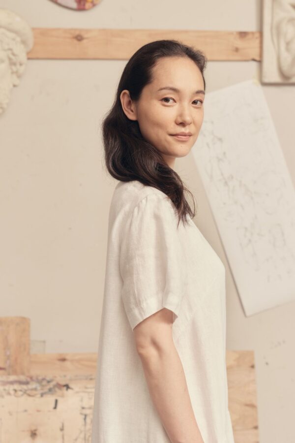 Linen Speedwell Dress – Optical White