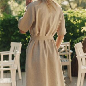 Linen Vine Dress – Melange