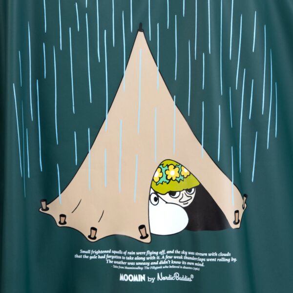 Moomin Adventure Rain Jacket – Dark Green