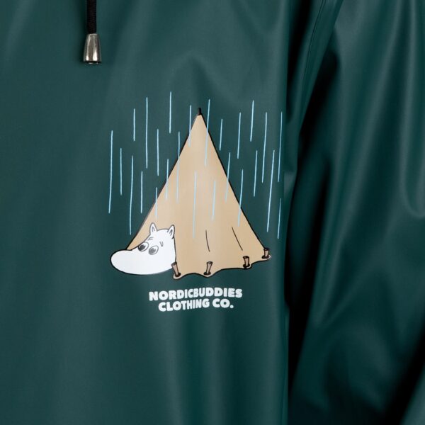 Moomin Adventure Rain Jacket – Dark Green