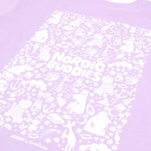 Moomin Heavy Unisex T-shirt – Lilac