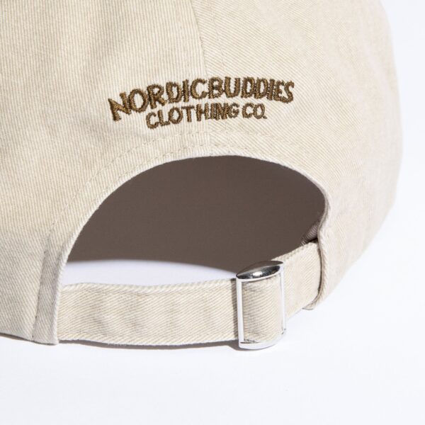 Moomin Washed Denim Adult Cap – Denim Beige