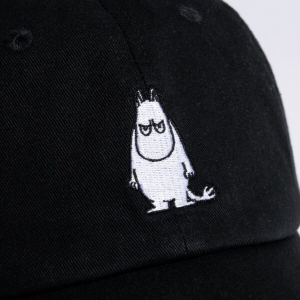 Moomintroll Grumpy Dad Cap Adult – Black
