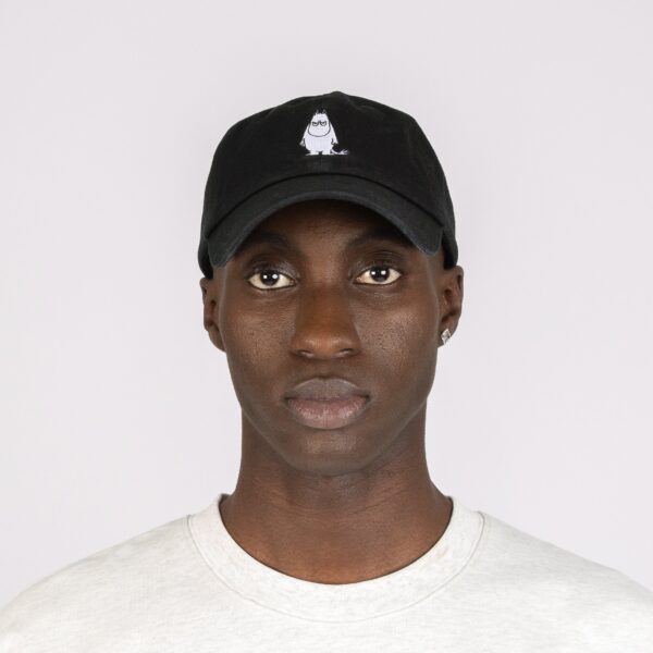 Moomintroll Grumpy Dad Cap Adult – Black