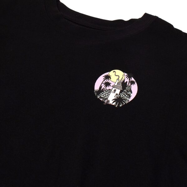 Moomintroll Jungle Heavy Unisex T-shirt – Black