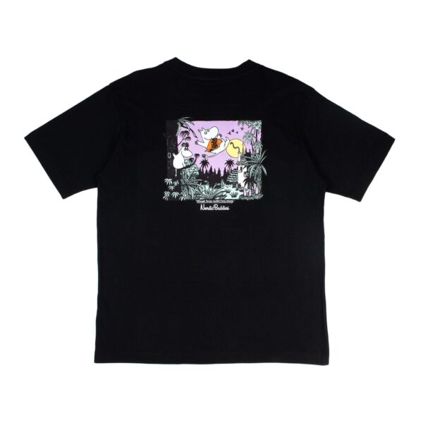 Moomintroll Jungle Heavy Unisex T-shirt – Black
