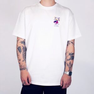 Moomin Party Heavy Unisex T-shirt – White