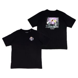 Moomintroll Jungle Heavy Unisex T-shirt – Black