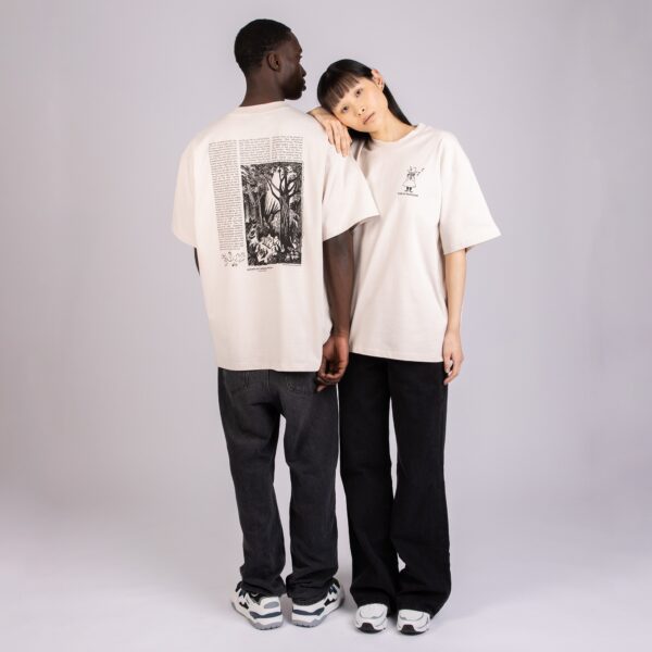 Novels Unisex T-Shirt – Beige