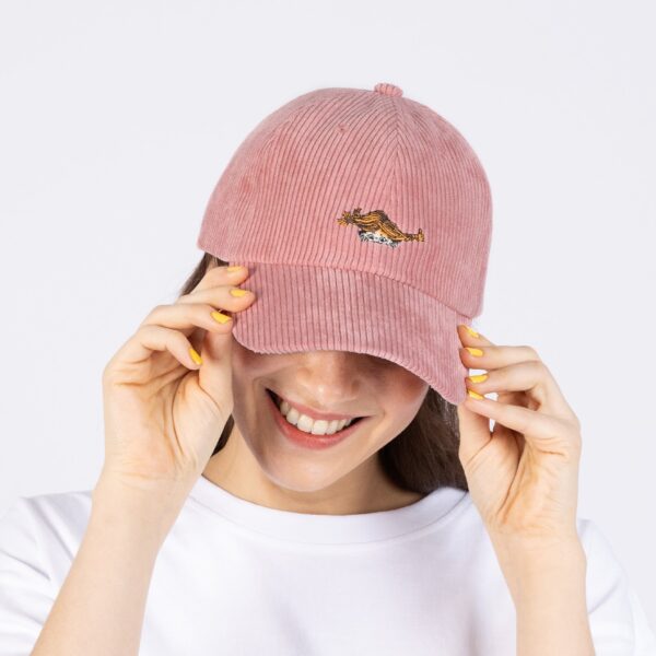 Pippi Corduroy Dad Cap – Pink