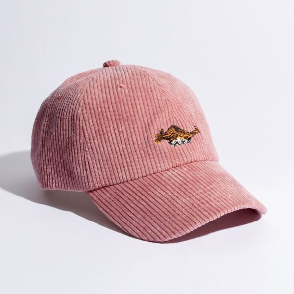 Pippi Corduroy Dad Cap – Pink