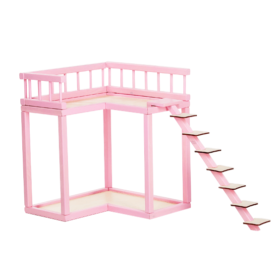 Dollhouse Balcony – Pink
