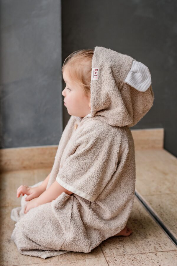 Short-Sleeve Poncho TEDDY – For TODDLERS (Size 82/86-116)