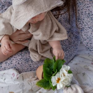 Short-Sleeve Poncho TEDDY – For TODDLERS (Size 82/86-116)