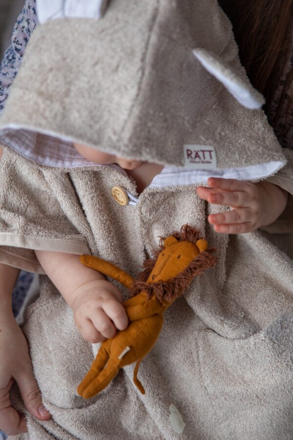 Short-Sleeve Poncho TEDDY – For TODDLERS (Size 82/86-116)