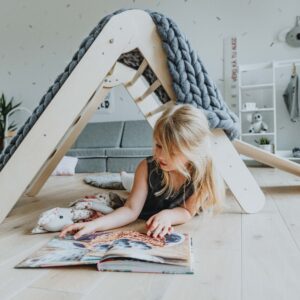 2-in-1 Montessori Climbing Triangle