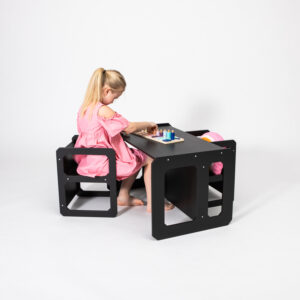 Montessori Weaning Table and Chair Set – with 2 Chairs
