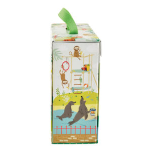 Playbox with Wooden Pieces – Jungle & Zoo