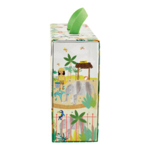 Playbox with Wooden Pieces – Jungle & Zoo