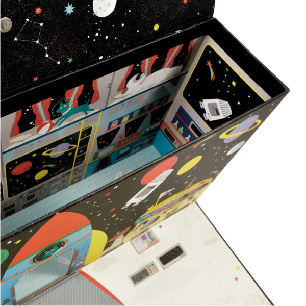 Playbox with Wooden Pieces – Space